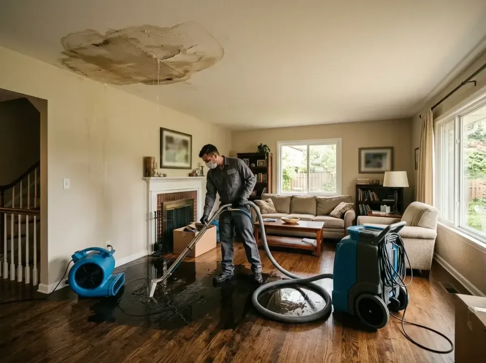 attic-pipe-burst-ceiling-drip-008 — frequently asked questions, Water Damage Restoration & Carpet Care in Central Square, NY